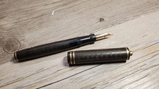 1920s Wahl Eversharp BCHR Lever Fill Fountain Pen 14K Gold #2 Flex Nib Antique picture