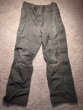 Rare Vintage Austrian Military Goretex Pants Modified Size Medium/Large Read picture