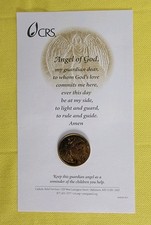 Angel of God Guardian Angel Pocket Coin - 1