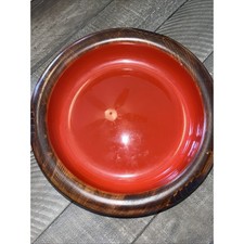 Yamanaka Lacquerware Confectionery Bowl Kashi-ki Excellent Condition Japanese Cr picture