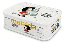 Mafalda Collection 11 Volumes Tin Box Spanish Quino 60th Anniversary Comics picture