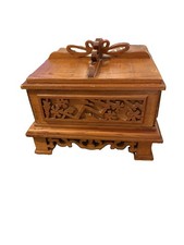 Antique 1910-1920’s Decorative Wood Box Victorian/Edwardian picture