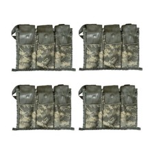 Pack of 4 Military 6 Magazine Bandoleer MOLLE II Mag Ammunition Pouch w/ Strap picture
