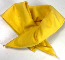 INDIAN WARS US ARMY CAVALRY & CIVILIAN WOOL UNDER NECK SCARF-YELLOW picture