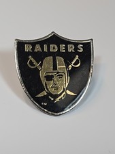 Oakland Raiders 1984 Souvenir Lapel Pin NFL Football by Peter David Vintage picture