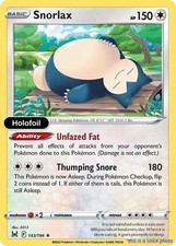 Snorlax : SWSH11 Holofoil - 143/196 Lightly Played picture
