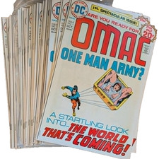 Omac #1 DC 1974 [1 PER ORDER] AVG VF | 1st appearance and origin of OMAC picture