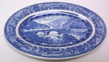 B & O Railroad Cumberland Narrows Platter 100th Anniversary Shenango China picture