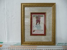 Vintage Christmas post card 1918 Beautifully framed.9