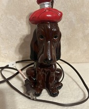 Vintage Gift Gallery ~ Japan Hangover Dog Tavern 10 inch Working Lamp picture