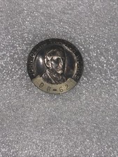 Vintage JD JOHN DEERE Tractor Works Employee Advertising Pin Badge 9 B - 62 picture
