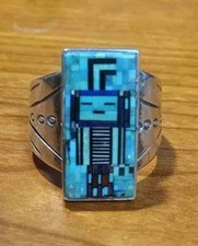 RARE Carl and Irene Clark NAVAJO Micro-Fine Stone Inlay YEI RING size 13.5 picture