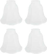 Frosted 23075-4 Transitional Style Replacement Glass Shade, 2-1/8