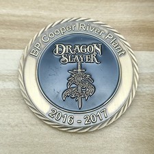 BP Cooper River Plant Dragon Slayer Challenge Coin picture