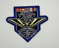 Axiom AX-3 SpaceX Dragon NASA Falcon 9 ISS Mission Embroidered Iron On Patch 3.5 picture