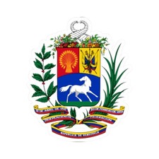 Coat of arms of Venezuela (1954-2006) - STICKER Vinyl Kiss-Cut Decal picture