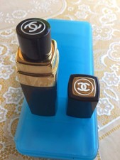 Vintage Chanel No 5 Purse Perfume Extrait Refillable Perfume Bottle .25oz FULL picture