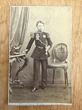 Rare CDV 1870s Photo of Prince Wilhelm II of Prussia – Future Kaiser Wilhelm II picture