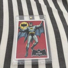 The Batman - 1966 Topps Batman Black Bat Reprint NOVELTY CARD Unlicensed picture