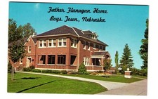 Father Flanagan home Boys Town NE vintage postcard Unposted picture