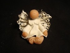 1-3/4 Angel Figurine with Joy on Arm picture