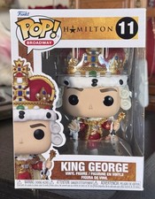 VAULTED Funko Pop Broadway: KING GEORGE #11 (Hamilton Musical) w/Protector picture