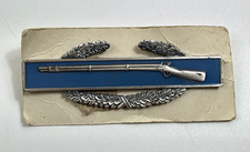 1985 US Army Combat Infantryman Badge 1st Award CIB NOS Original Card picture
