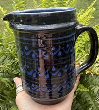 Vintage Drangsgaard Norway Ceramic Pitcher Hand Thrown Signed Studio Pottery picture