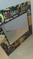 Monkey Land   Arcade Video Game Monitor Bezel Plexi  picture