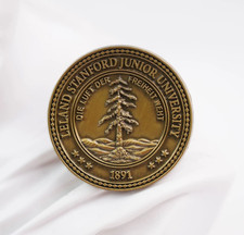 Stanford University Logo Metal Pin Badge | Stanford Tree Tin Alloy Lapel Pin picture