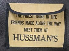 Vintage Hussman's Fishing License Holder From Great Falls Montana  picture