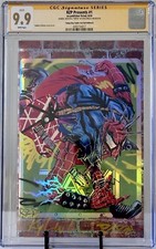 SPIDER-PUNK RZP PRESENTS #1 CGC 9.9  SIGNED & SKETCH RZP24 & KYLE WILLIS 1 OF 1 picture