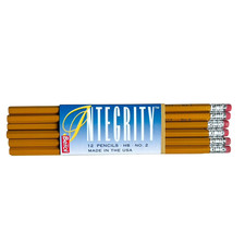 60 count Lot of 5 Pack of 12 Berol Integrity Pencils  Cedar Wood HB No 2 USA NOS picture