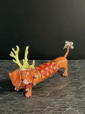 Westland Hot Diggity Dog 16537 Reindeer Weiner Dachshund picture