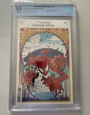 The Amazing Spiderman Peach Momoko Cover Graded 9.8 Marvel Comics Peter Parker picture