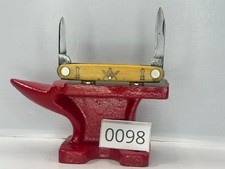 Vintage 1913-1927 W.H. Morley & Sons Masonic 2 Blade Pocket Knife Germany 3.25