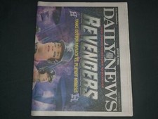 2019 OCTOBER 12 NEW YORK DAILY NEWS NEWSPAPER-YANKEES OUT FOR REVENGE VS. ASTROS picture