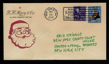  Miracle on 34th Street Santa Claus Special Edt. Collector's Envelope. XS1025 picture