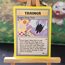 Koga's Ninja Trick 115/132 Gym Challenge WOTC Regular Uncommon English 2000 picture