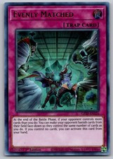 Evenly Matched GFTP-EN126 Ghosts From the Past Yu-Gi-Oh Card 1st Edition NM picture