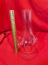 Vintage Large Bulbous Store Oil Lamp Chimney C12 picture