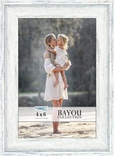 Icona Bay Bayou 4x6 Cloudy White Frame for Table or Wall Mount picture