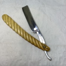 Vintage Straight Razor Duane Cutlery Co Made In Germany Fancy Handle picture