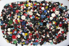 Vintage Buttons 9.25 Pounds Lbs Bulk Lot Plastic Housedress Coat Pattern Texture picture