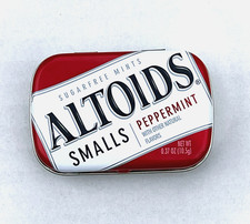Altoids Smalls PEPPERMINT - Metal Tin EMPTY picture