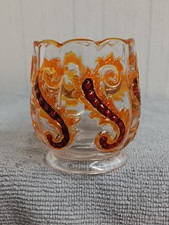 EAPG  National. CHRYSANTHEMUM LEAF Toothpick Holder picture