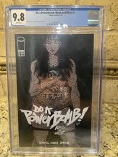 CGC 9.8 Do a Powerbomb: Black & White #1 - Image Comics 2022 - Johnson picture