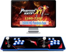 10000 Games in 1 Pandoras Box Arcade Game Console, 3D Double Stick WiFi Arcade M picture