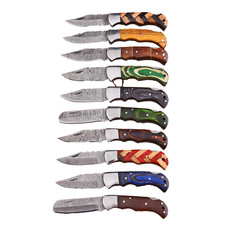 Lot of 10 Tactical Folding blade POCKET Knives EDC Camping Tactical WholeSale picture