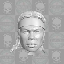 Bolo Yeung Ching Li Bloodsport custom head for 1:18 1:12 1:10 1:6 action figures picture